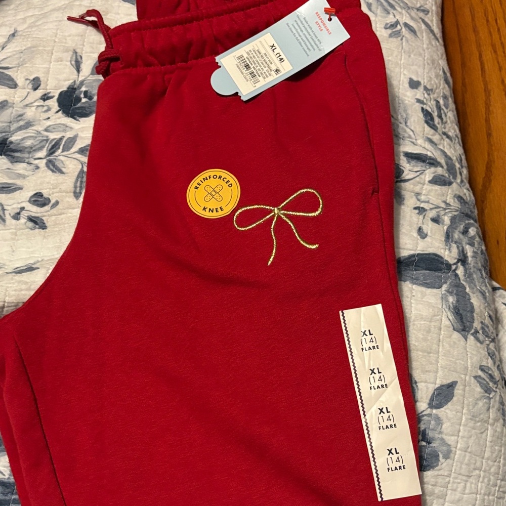 Cat & Jack Red Kids Joggers